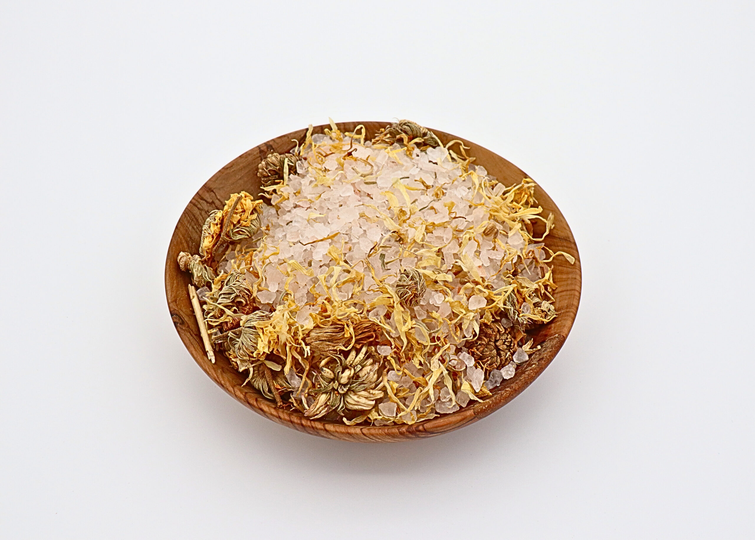 Badesalz mit Ringelblüten Badesalz mit Ringelblüten – Bild 2