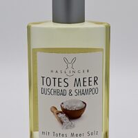 Plastikflasche für Duschbad & Shampoo