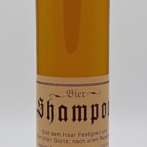 Bier Shampoo Braunflasche mit Bier-Shampoo