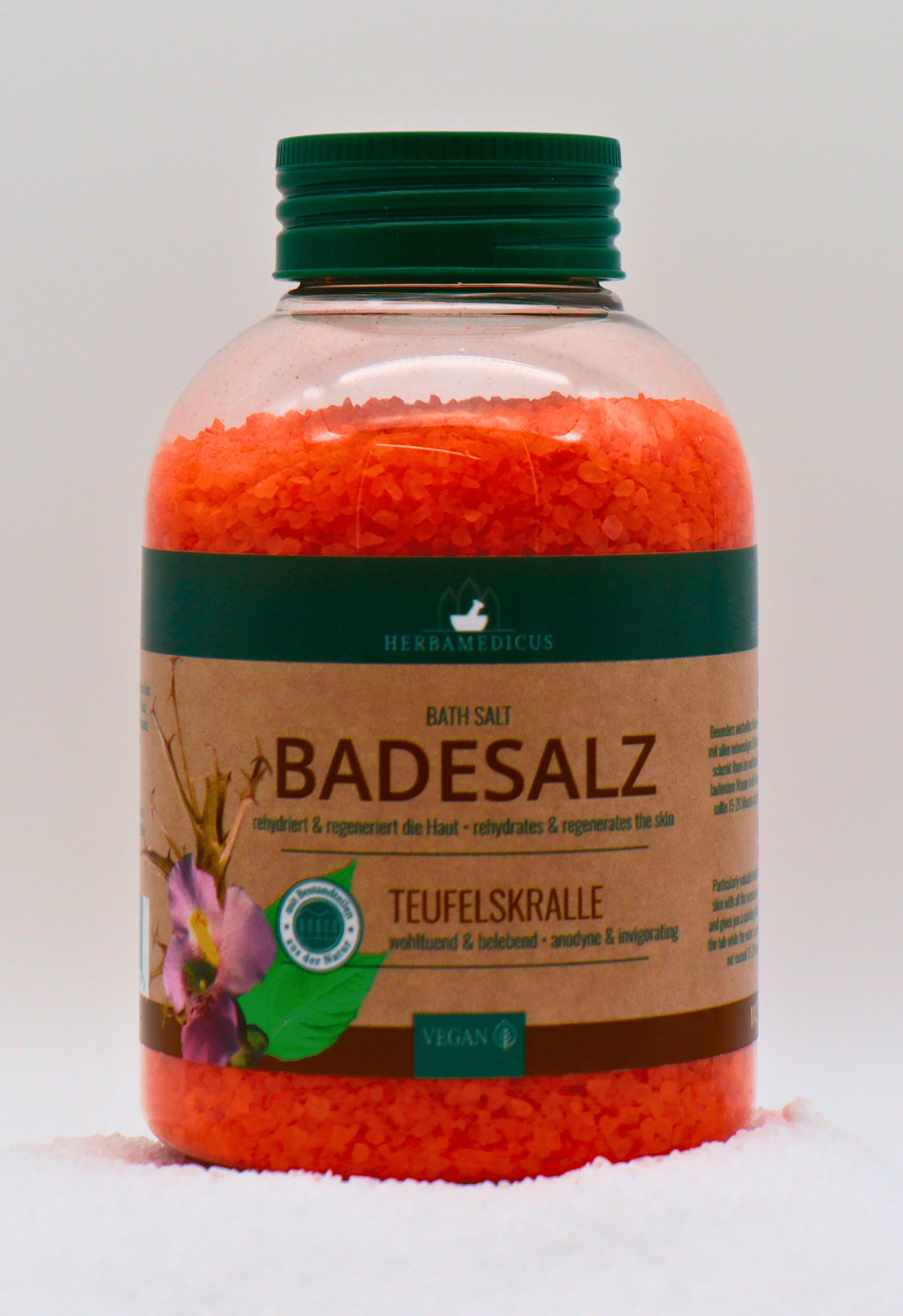 Badesalz „Teufelskralle“ Badesalz "Teufelskralle"