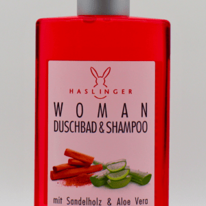 Woman Duschbad & Shampoo mit Sandelholz & Aloe Vera
