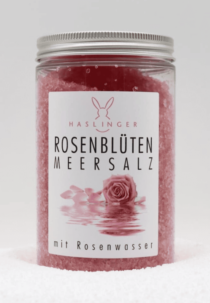 Rosenblüten Meersalz Rosenblüten Meersalz