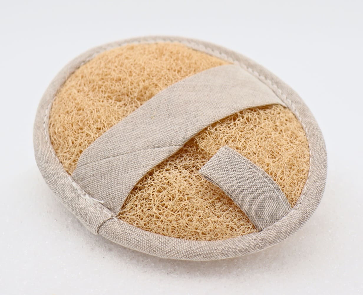 Luffa-Badehandschuh (oval) Luffa-Badehandschuh (oval)