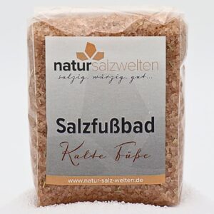 Salzfußbad "Kalte Füße"