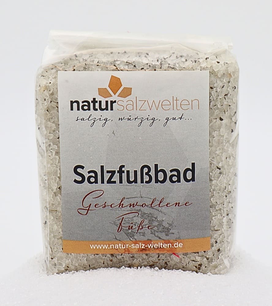 Salzfußbad „Geschwollene Füße“ Salzfußbad "Geschwollene Füße"