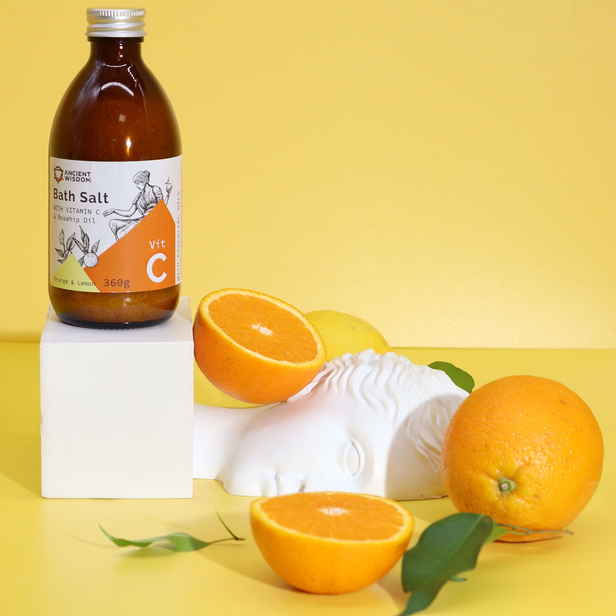 Vitamin C Badesalz – Fühlen Sie sich wie eine antike Göttin Vitamin C Badesalz – Fühlen Sie sich wie eine antike Göttin – Bild 2