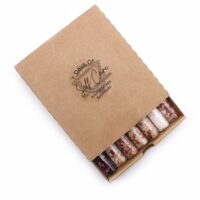 Geschenkset mit 7 aromatischen Badesalzen