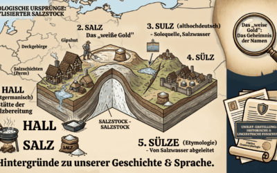 Das „weiße Gold“: Das Geheimnis der Namen – Ortsnamen mit Hall, Salz, Sulz und Sülz