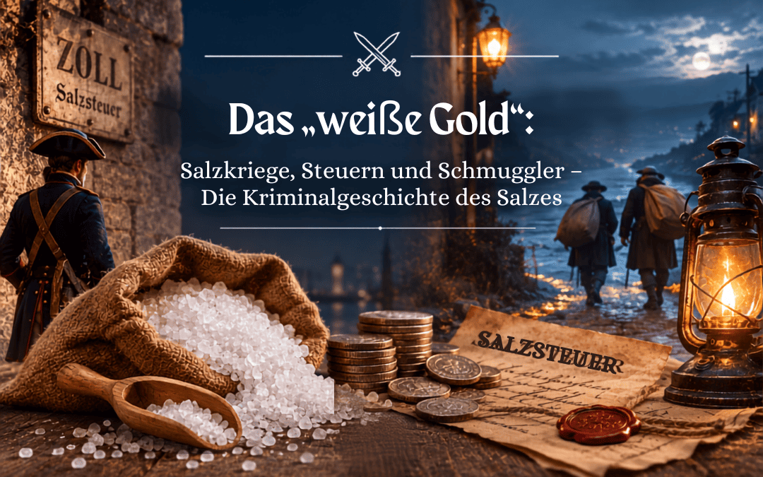 Das „weiße Gold“: Salzkriege, Steuern und Schmuggler – Die Kriminalgeschichte des Salzes